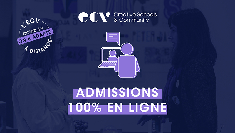 Admissions 100% en ligne